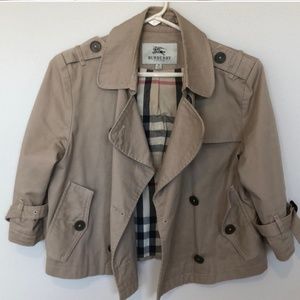 Burberry cropped jacket